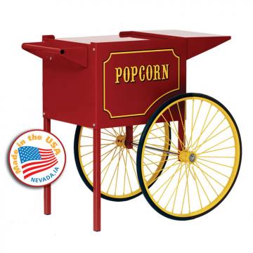 Medium Popcorn Cart - Red